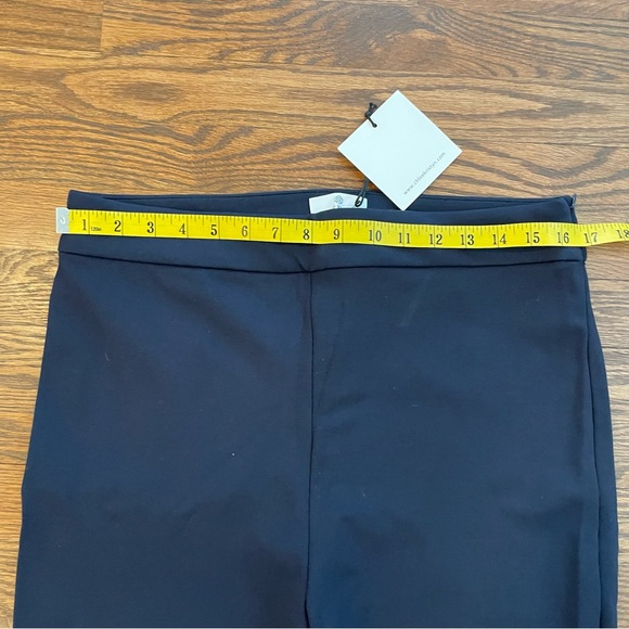 Nwt New Chloe kristyn Women's designer Navy Blue pants l slacks high ris… - Picture 7 of 10